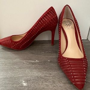 Brand new Vince Camuto size 7.5 red pumps